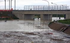 Esondato il fiume Imera, chiusa per diverse ore la Statale 113 a Campofelice di Roccella