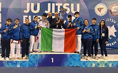 Arti marziali: la Sicilia ha fatto il pieno agli Europei di ju jitsu