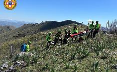 Salvataggio in cresta: 22enne portoghese recuperato tra Punta Giardinello e Rosolino Pilo