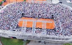 Grand Stand Arena, c&rsquo;&egrave; la frenata di Lagalla