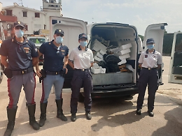 Sulla Palermo-Mazara del Vallo sequestrati 450 kg di pesce non tracciabili