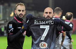 Serie C, le foto della vittoria del Catania a Rende con dedica a Russotto