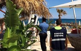 Noto, sequestrato lido per occupazione abusiva di suolo pubblico