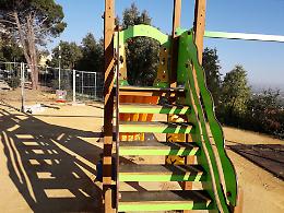 Il parco giochi che della Villa Bonfiglio di Agrigento rimane chiuso al pubblico