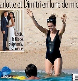 Charlotte Casiraghi con il pancino: e siamo a quota tre