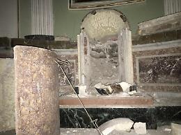 Rubati marmi e acquasantiera in chiesa del giarrese