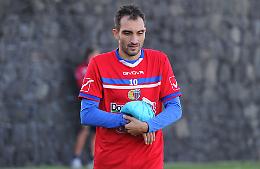 Calcio, Lodi operato al polso ma già in allenamento