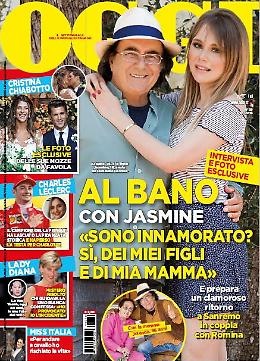 Al Bano su "Oggi" «Ritorno a Sanremo?
Mai dire mai, ma deve decidere anche Romina»