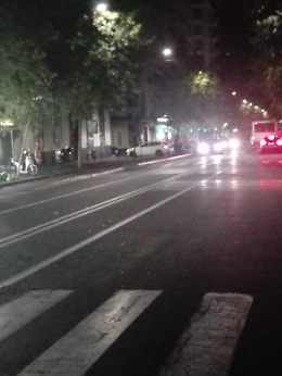 Catania: confusione sulla segnaletica orizzontale in Viale V. Veneto