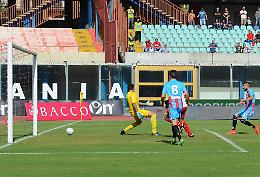 Catania-Catanzaro, poker rossazzurro: le foto