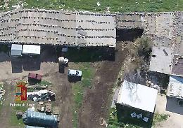 Ragusa, la Polizia ha chiuso un allevamento fantasma lager