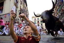 Sul web tutti i selfie di Totti