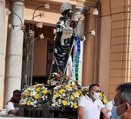 Agrigento, bagno di folla per San Calò