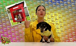 Belpasso: la  piccola biblioteca di Piano Tavola su Striscia la Notizia