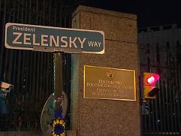 Schiaffo ad ambasciata russa in Usa: spunta la "Zelensky way"