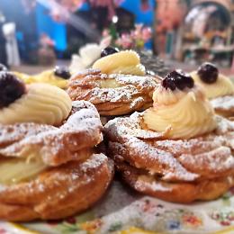 Zeppole di San Giuseppe per la Festa del Papà: la ricetta degli chef Improta