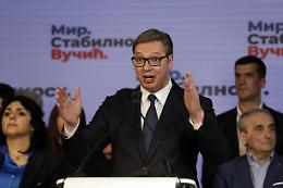 Serbia: dati quasi definitivi confermano successo Vucic