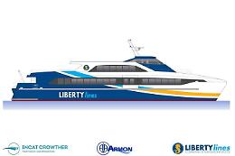 Liberty Lines firma il contratto per 9 navi veloci ibride