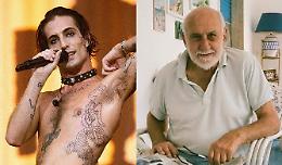 Maneskin, Damiano saluta il nonno sui social: &laquo;Mi hai fatto ridere, ma oggi mi fai piangere&raquo;