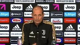 Juventus, Allegri: «Ora compattiamoci e pensiamo a fare punti»