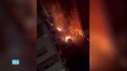 Roma, nella notte cinque auto in fiamme nel parcheggio della sede Telecom