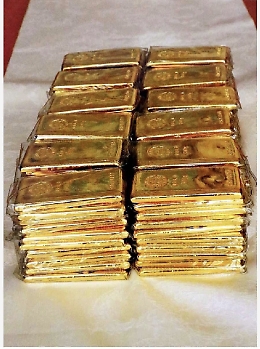 Giappone: donati 120 lingotti d'oro da 60 Kg a municipalità