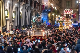 L'ottava di Sant'Agata, «la festa dei veri devoti»: le foto del saluto finale di Catania alla Patrona