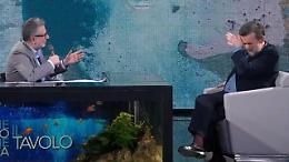 Fazio e la domanda che fa «sudare» Nanni Moretti: «Diresti ancora a D'alema di' qualcosa di sinistra?»