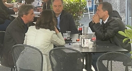 Calenda e l'incontro a Catania con Trantino: «Non sono alleato del centrodestra, ho solo preso un caffè col candidato sindaco»