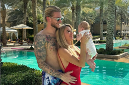 L'estate di Diletta Leotta continua a Dubai con Loris e la piccola Aria