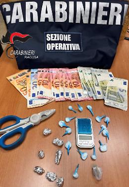 Spaccio in centro storico a Ragusa, albanese 28enne arrestato dai carabinieri