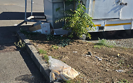 Piscina comunale di Nesima: parcheggio invaso da rifiuti, i cittadini chiedono controlli