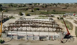 Ragusa e il nuovo foro Boario, il consigliere Battaglia: "Orgoglioso dei lavori di avanzamento di questa grande struttura"