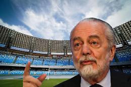 «Lo stadio Maradona è un semicesso»: le parole di De Laurentiis