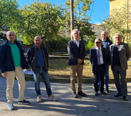 Riqualificata la villetta di via Rizzo, per anni lasciata all'incuria