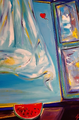 Minimo comune cuore: l'urlo di Simone Caliò tra colori e collettività