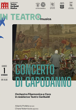Concerto di Capodanno al Teatro Garibaldi di Modica: Profeta e Notarnicola inaugurano il 2026
