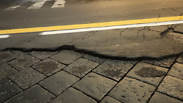 Catania: via Gabriele D'Annunzio a rischio, richiesta urgente per il rifacimento del manto stradale