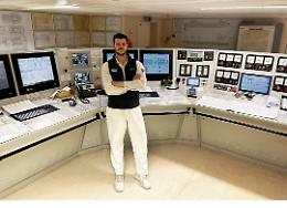 Vittoria, a ventisei anni primo ufficiale di macchina per Msc Crociere