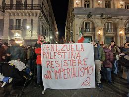 Catania si mobilita in difesa del Venezuela: &laquo;Resistere all'imperialismo&raquo;