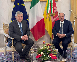 Tajani verifica l&rsquo;unit&agrave; di Forza Italia: &laquo;Schifani ha fatto bene. Il bis? Ovvio&raquo;