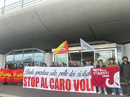 &laquo;Basta speculare sulla pelle dei siciliani&raquo;: da Catania parte la protesta contro il caro-voli di Pasqua