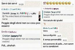 "Non so cosa ci sia peggio degli ebrei": lo scandalo delle chat di FdI finisce in Parlamento 