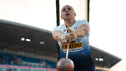 Atletica: quinto podio azzurro agli Europei, Sara Fantini d'argento nel martello