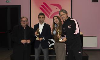Il Palermo e Superpippo premiati al festival di cinema e sport inventato da "The Voice" Sandro Ciotti
