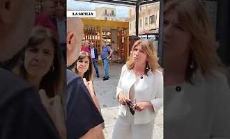 Ballar&ograve;, momenti di tensione alla consegna del mercato coperto: Aric&ograve; e Alaimo contro i consiglieri di quartiere