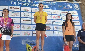 Triathlon Sprint: a Mazara del Vallo in trionfo il palermitano Riccardo Cultore e la toscana Nicole Fasano
