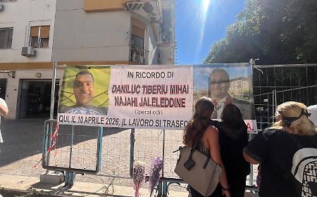 Tre mesi dalla tragedia di via Ruggero Marturano a Palermo, il presidio dei sindacati: &laquo;Pi&ugrave; controlli nei cantieri&raquo;