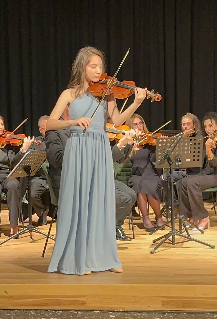 La violinista Nicole Caruana