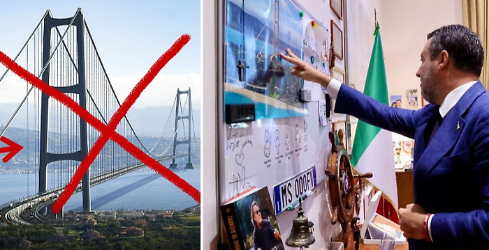 Il no al Ponte, Salvini: «Non è uno sgarbo alla Lega ma a tutti gli italiani. Mi aspettavo lo stop»